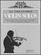 ALL TIME FAVORITE VIOLIN SOLOS cover